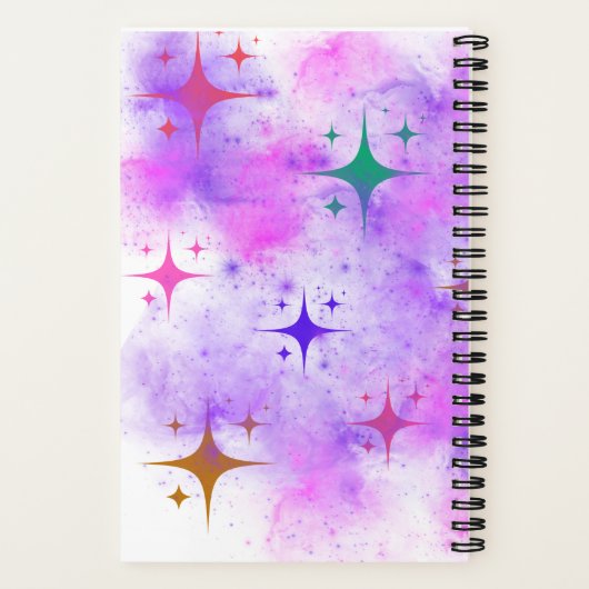 Sermon Notes A5 kleurrijk spiraalgebonden notitieb Notitieboek (Achterkant)