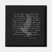 Sermon On The Mount The Beatitudes Matthew 5_3-10  Magneet (Voorkant)