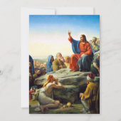 Sermon op de berg van Carl Bloch Bedankkaart (Voorkant)