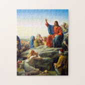 Sermon op de berg van Carl Bloch Legpuzzel (Verticaal)