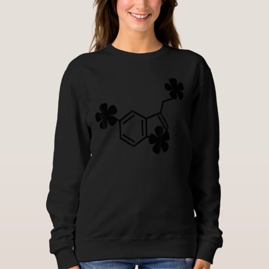 Serotonin Molecule School Psycholoog speciaal Edu Trui (Voorkant)