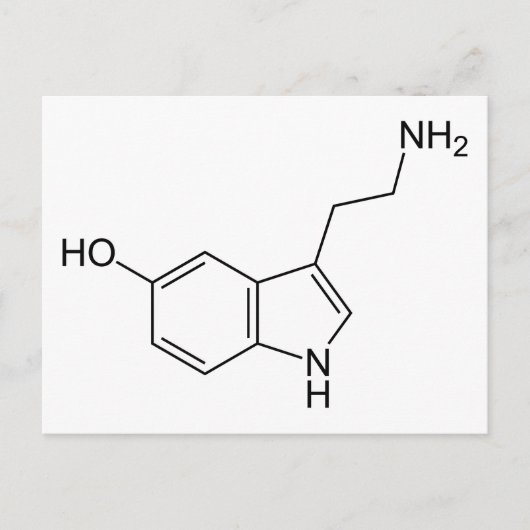 Serotonine Briefkaart (Voorkant)