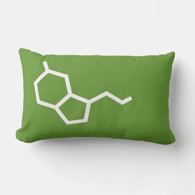 Serotonine - Dopamine - liefde en geluk Kussen (Voorkant)