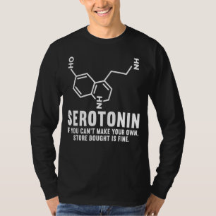 Serotonine Geestelijke Gezondheidsvoorlichting T-shirt
