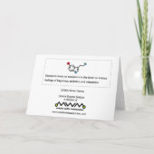 Serotonine Kranz Kerstkaart Feestdagen Kaart (Achterkant)