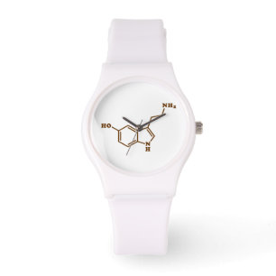 Serotonine Molecular Chemical Formule Horloge