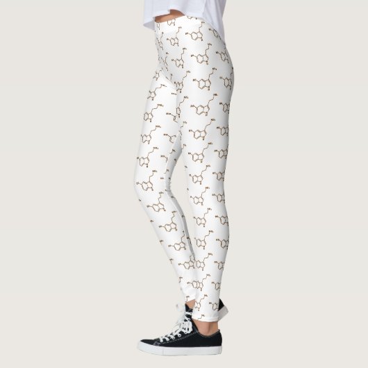 Serotonine Molecular Chemical Formule Leggings (Links)