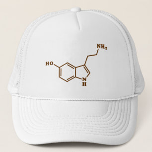 Serotonine Molecular Chemical Formule Trucker Pet
