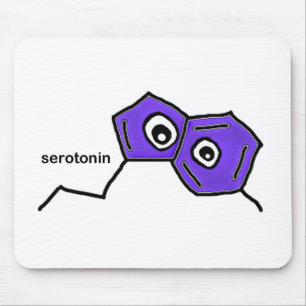 Serotonine Neurotransmitter Muismat