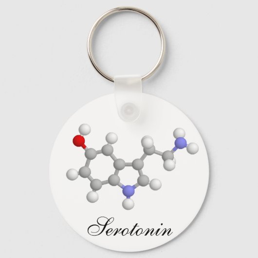 Serotonine Sleutelhanger (Voorkant)