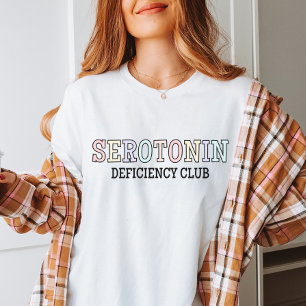 Serotoninedeficiëntieclub   Maandelijkse geestelij T-shirt