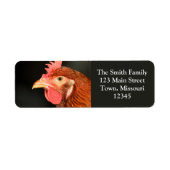 Serous Hen Etiket (Voorkant)