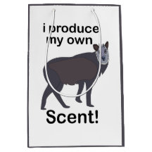 Serows Dier I Produce Mijn Eigen Geur Grappige Cit