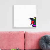 SERPANTINES CANVAS AFDRUK (Insitu (Woonkamer))