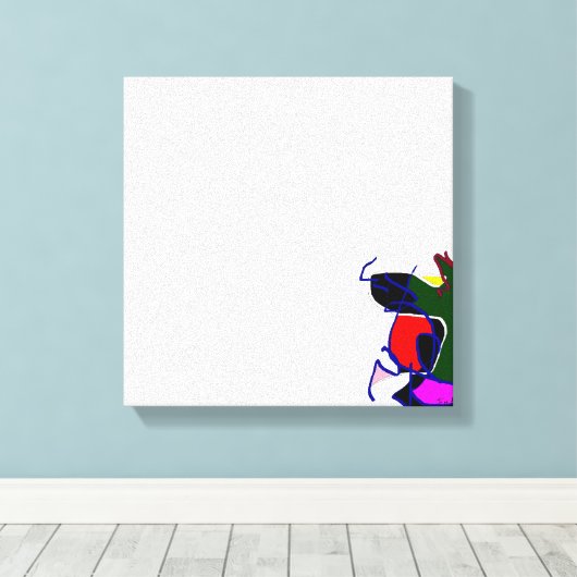 SERPANTINES CANVAS AFDRUK (Insitu (Houten vloer))