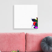 SERPANTINES CANVAS AFDRUK (Insitu (Woonkamer))