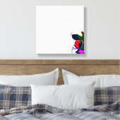 SERPANTINES CANVAS AFDRUK (Insitu (Slaapkamer))