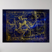 serpens constellation poster (Voorkant)