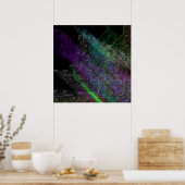 Serpenski's driehoek vierkant poster (Keuken)