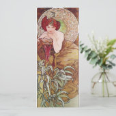 Serpent Art Nouveau Kaart (Staand voorkant)