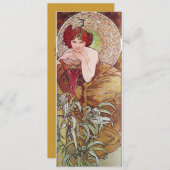 Serpent Art Nouveau Kaart (Voorkant / Achterkant)