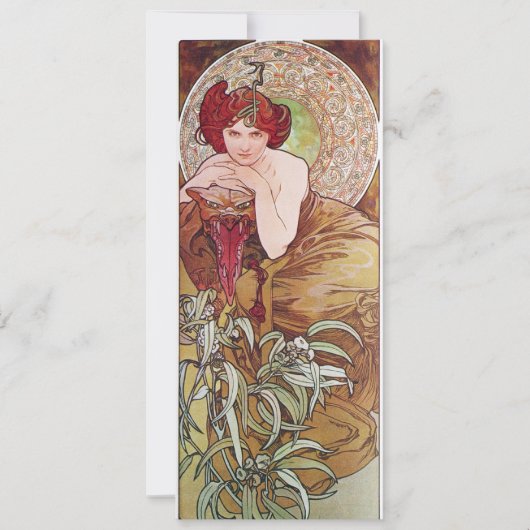 Serpent Art Nouveau Kaart (Voorkant)