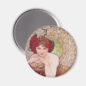 Serpent Art Nouveau Magneet (Voorkant / Achterkant)