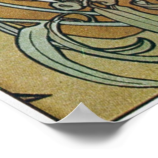 Serpent Art Nouveau Poster (Hoek)