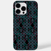 Serpent Chasing Tail naadloos patroon Case-Mate iPhone Case (Achterkant)