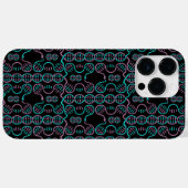 Serpent Chasing Tail naadloos patroon Case-Mate iPhone Case (Achterkant (horizontaal))