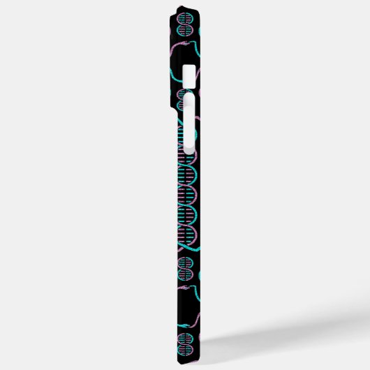 Serpent Chasing Tail naadloos patroon Case-Mate iPhone Case (Achterkant / Links)