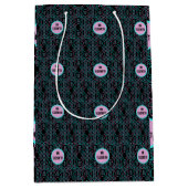 Serpent Chasing Tail naadloos patroon Medium Cadeauzakje (Voorkant)