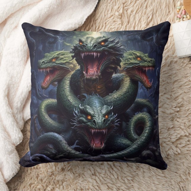 Serpent Dragon Monster Kussen (Deken)