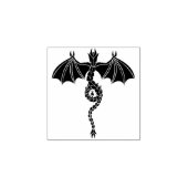 Serpent Dragon Rubberstempel (Afrduk)