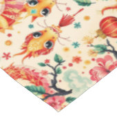 Serpent Dreams Chinees nieuwjaar Tafelkleed (Gekanteld)