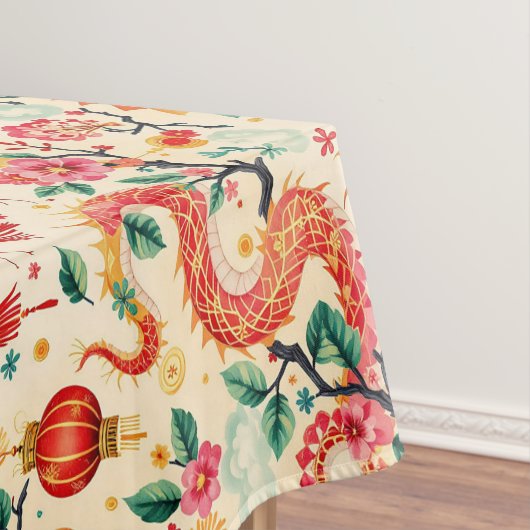 Serpent Dreams Chinees nieuwjaar Tafelkleed (Voorbeeld)