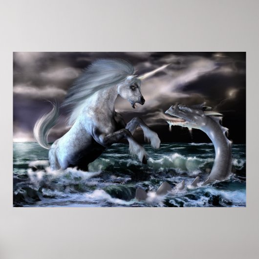Serpent en Unicorn Poster (Voorkant)