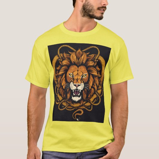 Serpent King Leeuw. T-shirt (Voorkant)