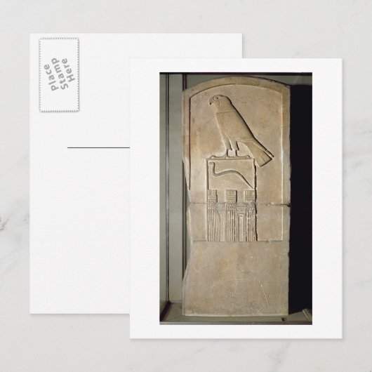 Serpent king stela, c.3000 BC (kalksteen) (ook geb Briefkaart (Voorkant / Achterkant)