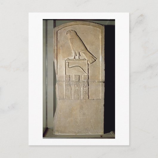 Serpent king stela, c.3000 BC (kalksteen) (ook geb Briefkaart (Voorkant)