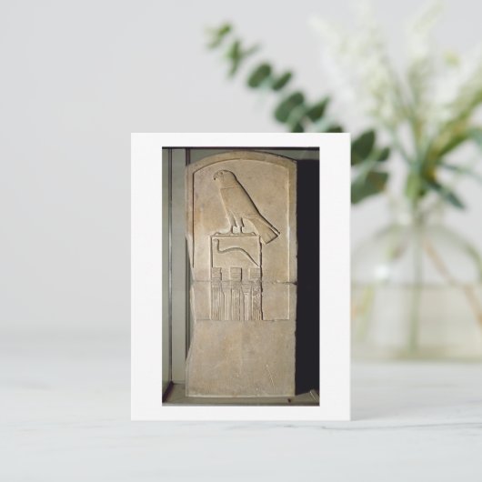 Serpent king stela, c.3000 BC (kalksteen) (ook geb Briefkaart (Staand voorkant)