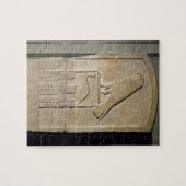 Serpent king stela, c.3000 BC (kalksteen) (ook geb Legpuzzel (Horizontaal)