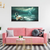 Serpent Love Canvas Afdruk (Insitu (Woonkamer))