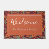 Serpent Luxe Patroon - De Witte Lotus Deurmat (Voorkant)