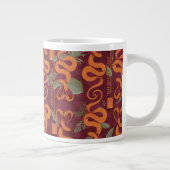 Serpent Luxe Patroon - De Witte Lotus Grote Koffiekop (Rechts)