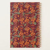 Serpent Luxe Patroon - De Witte Lotus Planner (Achterkant)