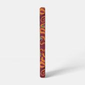 Serpent Luxe Patroon - De Witte Lotus Samsung Galaxy Hoesje (Linkerkant)