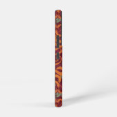 Serpent Luxe Patroon - De Witte Lotus Samsung Galaxy Hoesje (Rechterkant)