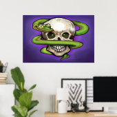 Serpent n Skull Poster (Thuiskantoor)