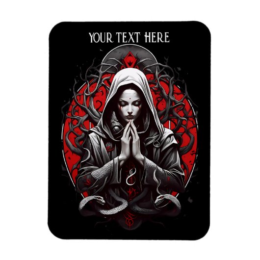 Serpent Priestess of the Shadow Grove Magneet (Verticaal)